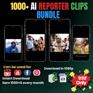🔥NEW LAUNCH: 1000+ Ai Reporter Video bundle 🔥NEW LAUNCH: 1000+ Ai Reporter Video bundle
