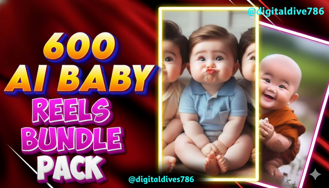 🔥New product Launch 🔥👶 The Ultimate Viral Content Toolkit: 600 AI Baby Reels Bundle - Image 2