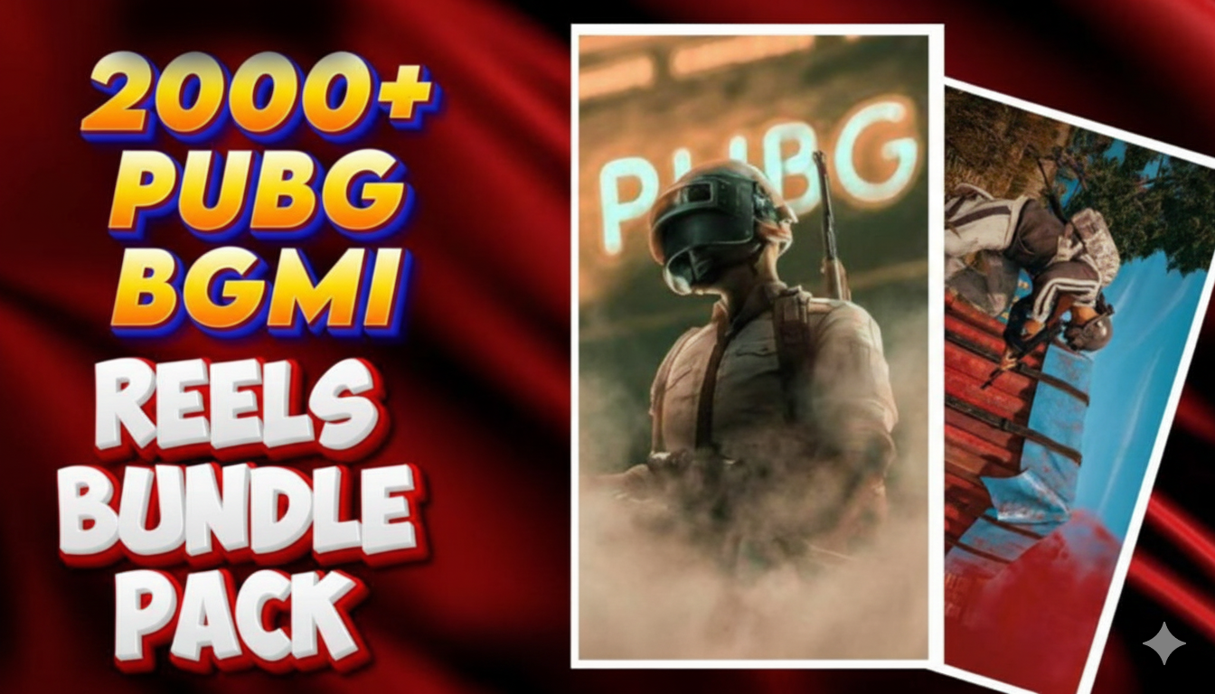🎮 Ultimate 2000+ PUBG/BGMI Reels & Shorts Bundle 🚀 - Image 2