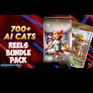 🔥New Launch🔥 🐱 Viral Content Goldmine: 700+ AI Cat Reels Bundle (No Copyright / No Watermark) 🔥New Launch🔥 🐱 Viral Content Goldmine: 700+ AI Cat Reels Bundle (No Copyright / No Watermark)
