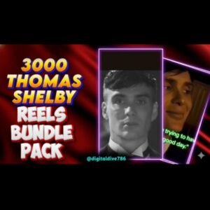 🔥 New Launch The Ultimate Alpha Content Vault: 3000 Thomas Shelby Cinematic Reels Bundle