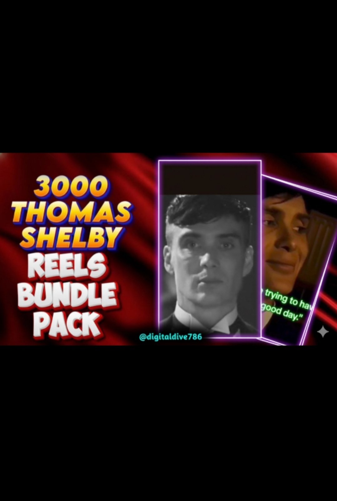 🔥 New Launch The Ultimate Alpha Content Vault: 3000 Thomas Shelby Cinematic Reels Bundle