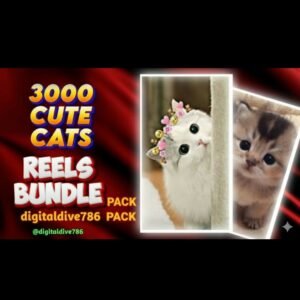 🐾 The Ultimate 3000 Viral Cute Cat Reels Bundle – No Watermark, Resale Ready! 😻