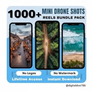🔥New Product Launch🔥🚀 The Ultimate 1000 Viral Drone Shots Bundle (Royalty-Free) Reels Pack Stop Scrolling. Start Flying.