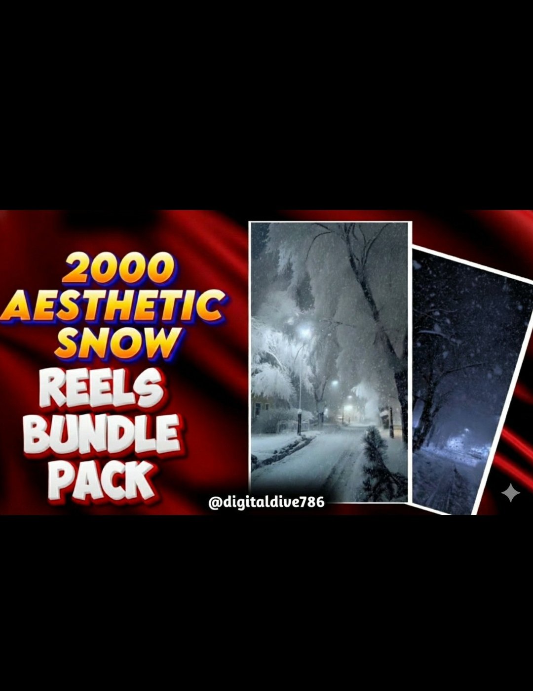 βοΈ The Ultimate Winter Collection: 2000+ Aesthetic Snow Reels Bundle π²βοΈ