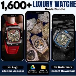 ⌚ The Ultimate 1600+ Luxury Watch Reels Bundle: Dominate Social Media  Stop Scrolling, Start Creating