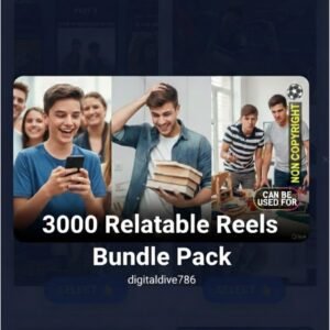 π 3000+ Relatable Reels Bundle: Explode Your Engagement (No Watermarks, Copyright-Free) π 3000+ Relatable Reels Bundle: Explode Your Engagement (No Watermarks, Copyright-Free)