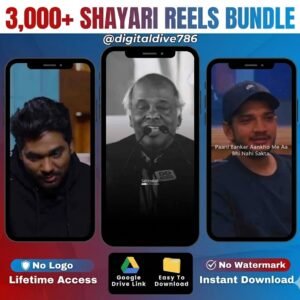 🚀 Ultimate 3000+ Shayari Reels Bundle (No Watermark & Copyright Free) 🚀 Ultimate 3000+ Shayari Reels Bundle (No Watermark & Copyright Free)