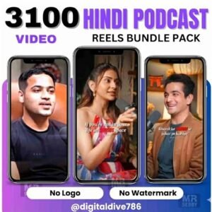 π 3100 Viral Podcast Reels Bundle (No Watermarks, Copyright-Free)π₯π― π 3100 Viral Podcast Reels Bundle (No Watermarks, Copyright-Free)π₯π―