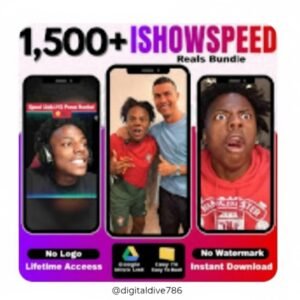 🐕 The Ultimate 1500 IShowSpeed Viral Reel Bundle Go Viral Instantly with the King of Streaming. No Watermarks. Pure Content