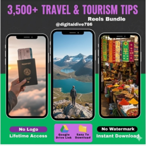 π 3,500+ Ultimate Travel & Tourism Reels Bundle π 3,500+ Ultimate Travel & Tourism Reels Bundle