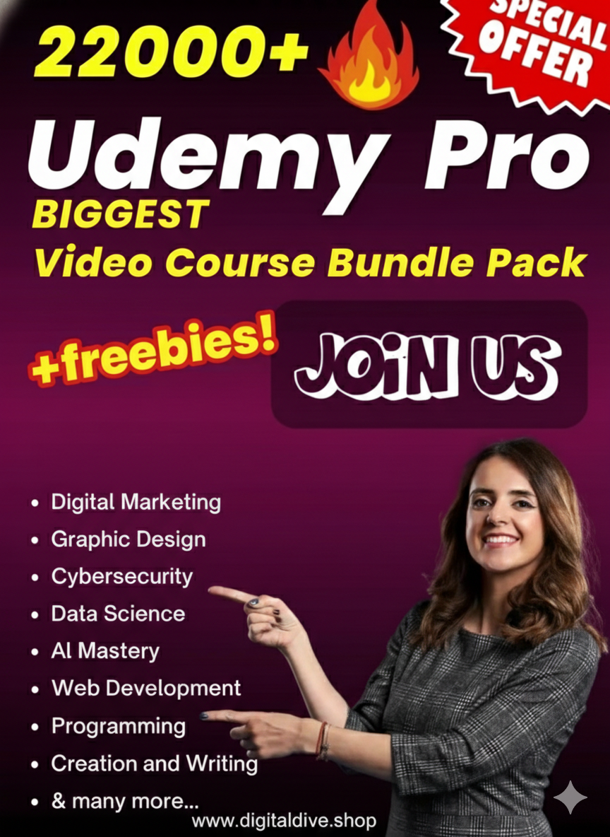 The Ultimate 22,000+ Mega-Course Universe 🚀Your Lifetime Pass to Mastering Every Skill Imaginable 🔥