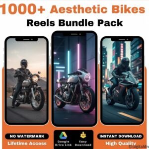 🏍”Unlock 1,000+ Aesthetic Bike Reels – Instant Access.”🥳💪
